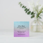 Terminierungskarte Quadratische Visitenkarte (Stehend Vorderseite)