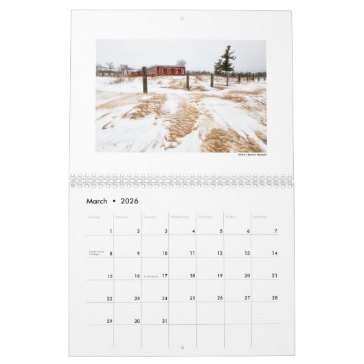 Terminkalender der Schlafbärenduschen Kalender (Mär 2026)