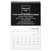 Terminkalender für Black Business Kalender (Jan 2027)