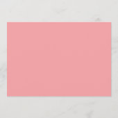 Terminkalender für die Hochzeitsempfehlung Programm (Rückseite)