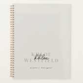 Terminkalender für Kleinunternehmen Planer (Vorderseite)