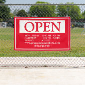 Terminkalender für Red and White Business Open Banner (Insitu)