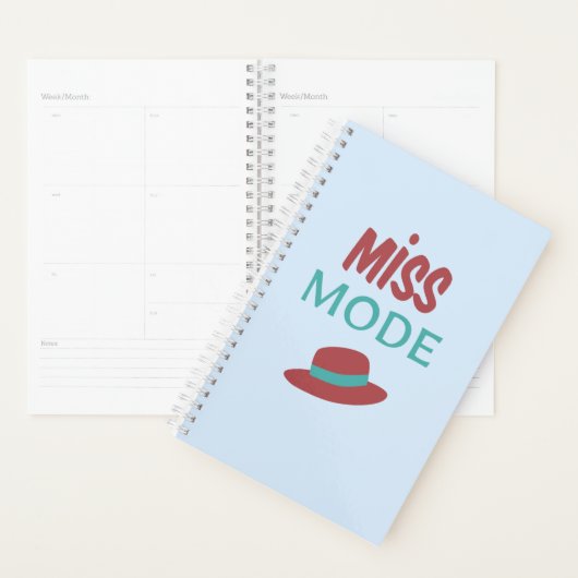 Terminkalender Miss Mode. Weib-Geschenk Planer (Anzeige)