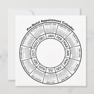 Terminkalender Postkarte