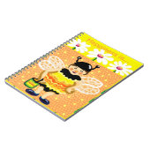 Terminkalender zum Glück der Biene Notizblock (Linke Seite)