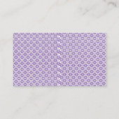 Terminkarte (Rückseite)