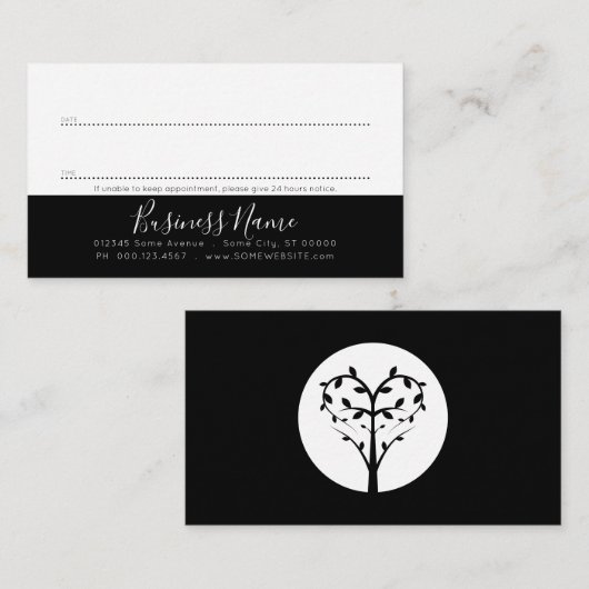 Terminkarte (Vorne/Hinten)