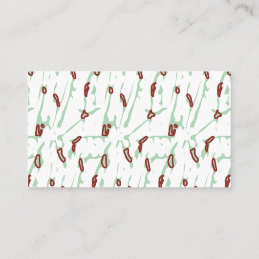 Terminkarte (Rückseite)