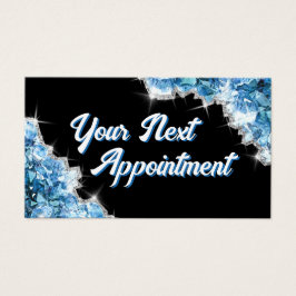 Terminkarte für Blaukristalle