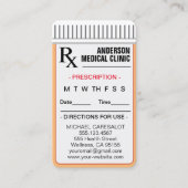 Terminkarte für den Vergnügungspreis Visitenkarte (Vorderseite)