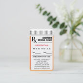 Terminkarte für den Vergnügungspreis Visitenkarte (Stehend Vorderseite)