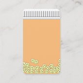 Terminkarte für den Vergnügungspreis Visitenkarte (Rückseite)