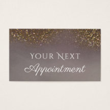 Terminkarte für flüssigen Glitzer