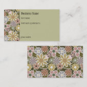 Terminkarte für Fun Florals (Vorne/Hinten)