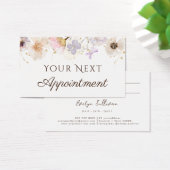 Terminkarte für getrocknete Blume (Schreibtisch)