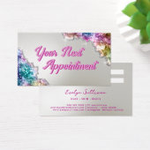 Terminkarte für irisierende Kristalle (Schreibtisch)