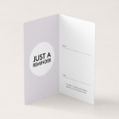 Terminkarte für verzauberte Trasse Visitenkarten (Innenseite)