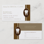 Terminkarte | Zahnklinik Visitenkarte (Vorne/Hinten)