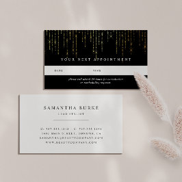 Terminkarten für Gold Marquee Terminkarte