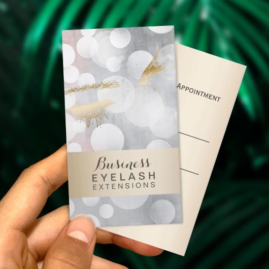 Terminkarten | Moderne Eyelash-Erweiterungen Terminkarte