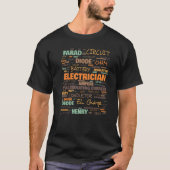 Terminologie der Elektriker T-Shirt (Vorderseite)