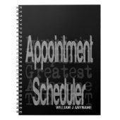 Terminplaner Außerordentlicher CUSTOM Notizblock (Vorderseite)