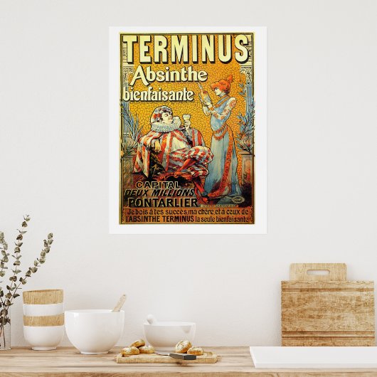 Terminus Absinthe Poster (Küche)
