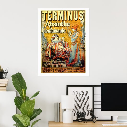 Terminus Absinthe Poster (Heimbüro)