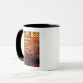 Terminus Absinthe Vintag PosterEurope Tasse (Vorderseite Links)