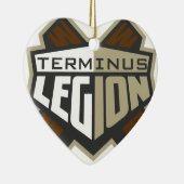 Terminus-Legions-Standard-Logo Keramik Ornament (Rechts)