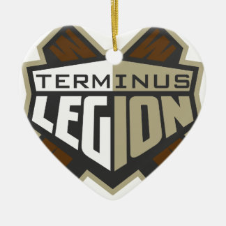 Terminus-Legions-Standard-Logo Keramik Ornament