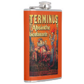 Terminus-Wermut Vintages PosterEurope Flachmann (Rechts)