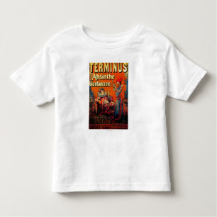 Terminus-Wermut Vintages PosterEurope Kleinkind T-shirt