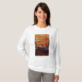 Terminus-Wermut Vintages PosterEurope T-Shirt (Vorne ganz)