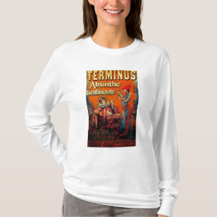 Terminus-Wermut Vintages PosterEurope T-Shirt
