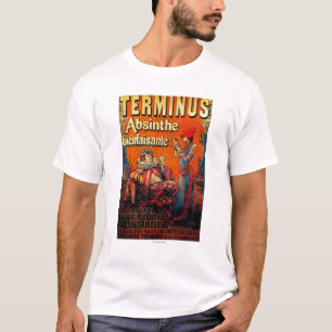 Terminus-Wermut Vintages PosterEurope T-Shirt