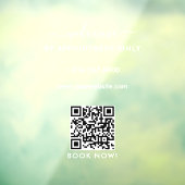 Terminvereinbarung zur Eröffnung der Geschäftszeit Fensteraufkleber (Blatt 3)