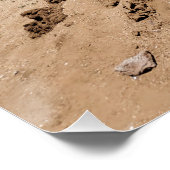 Termite Hill in Tansania Poster (Ecke)