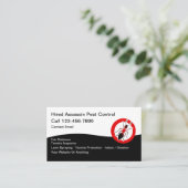 Termite Pest Control Business Cards New Visitenkarte (Stehend Vorderseite)