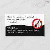 Termite Pest Control Business Cards New Visitenkarte (Vorderseite)