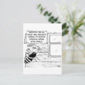 Termite Reads Liste der Inhaltsstoffe Postkarte (Stehend Vorderseite)