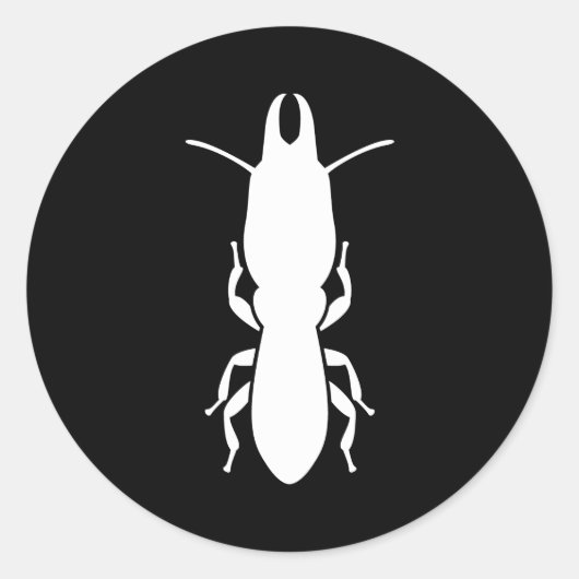 Termite Runder Aufkleber (Vorderseite)