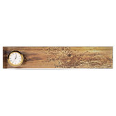 Termite-Tunnel in der Baumrinde Namensplakette (Vorderseite)