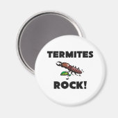 Termites Rock Magnet (Vorderseite/Rückseite)