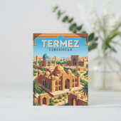 Termiz Usbekistan Postkarte (Stehend Vorderseite)