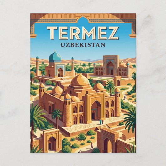 Termiz Usbekistan Postkarte (Vorderseite)