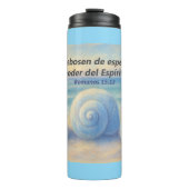 Termo caracolas de Mar con Versículo Romanos Thermosbecher (Vorderseite)