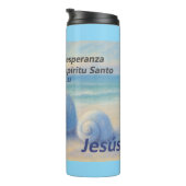 Termo caracolas de Mar con Versículo Romanos Thermosbecher (Nach rechts gedreht)