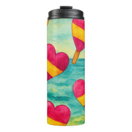 Termo helados en la playa  thermosbecher