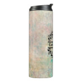 Termo L Floral Monogram Letter Thermosbecher (Nach links gedreht)